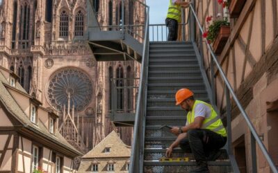 Escalier extérieur métal à Strasbourg : guide pratique pour prévenir les risques
